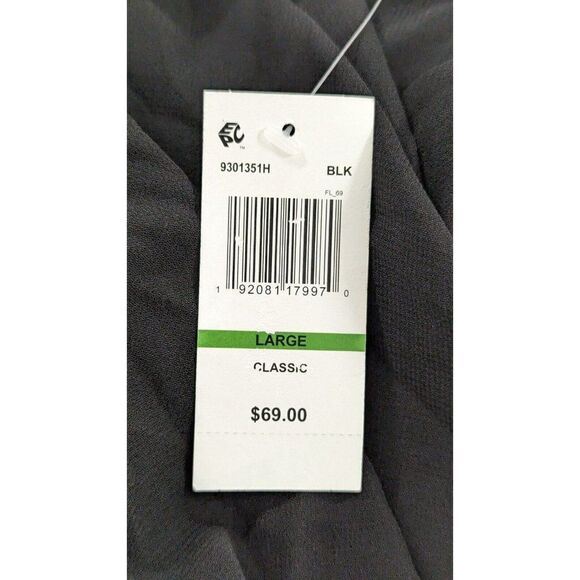 28th & Park Womens Size Large Black Embellished Sheer Open Cardigan Evening Top - Picture 8 of 10